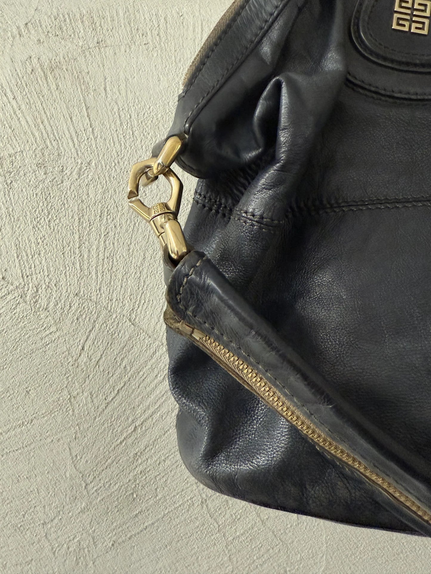 Borsa Givenchy 2010 Nightingale Medium Pelle Nera Archive Classic - Medium